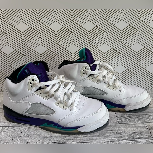 2013 Jordan 5 Retro Grape 7Y - Picture 3 of 4